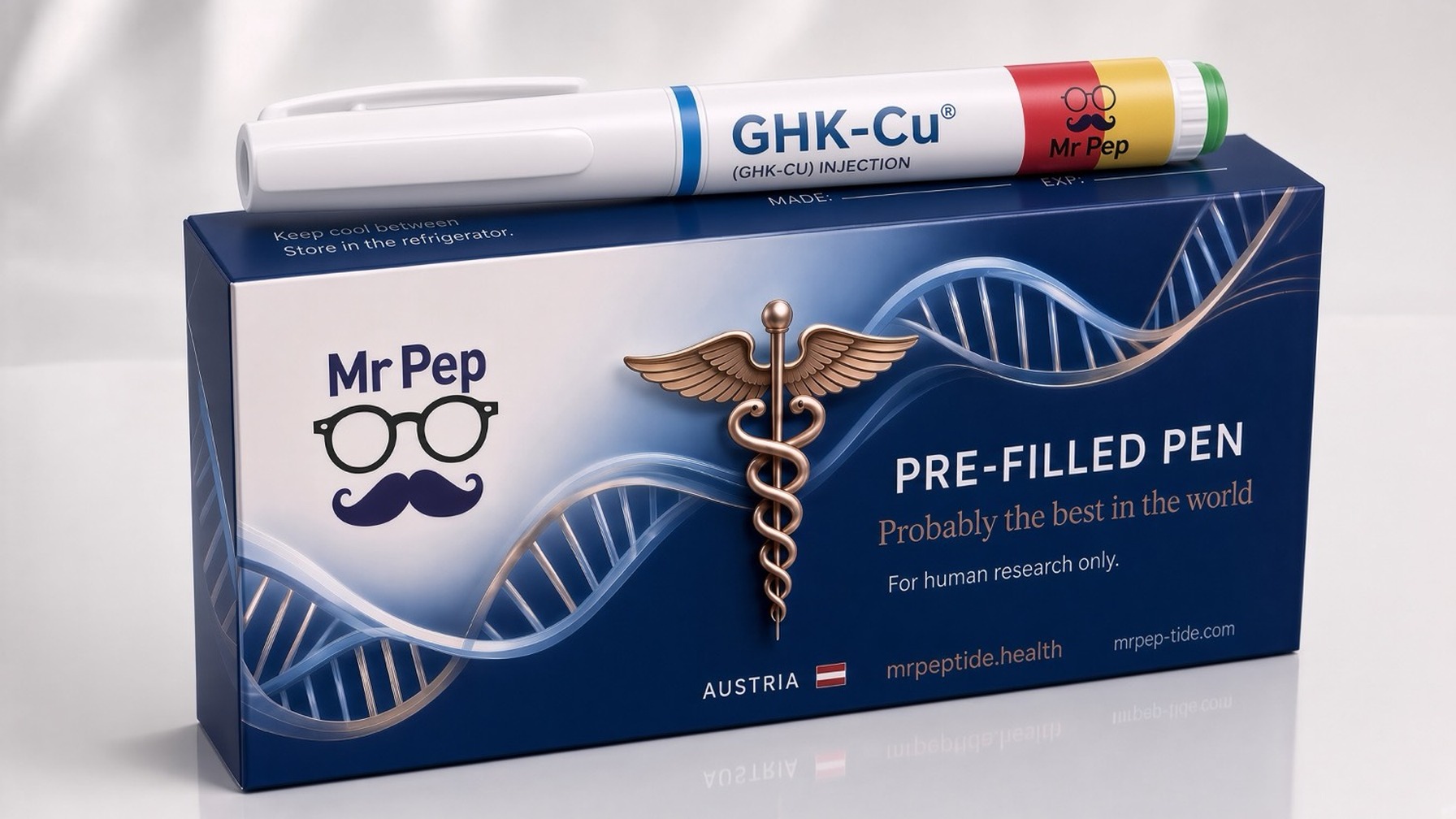 Mr Pep GHK-Cu 50 mg research box
