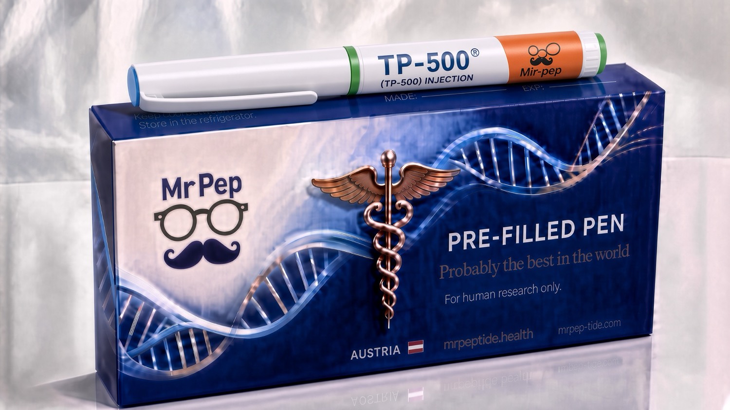 Mr Pep TP-500 10 mg research box